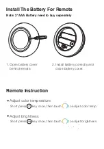 Preview for 5 page of Miboxer Mi Light FUT035SA User Manual