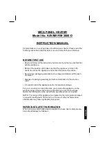 Preview for 13 page of MICA HP1401-20DF Instruction Manual