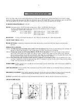 Предварительный просмотр 6 страницы Micanan PRO-H Installation And Instruction Manual