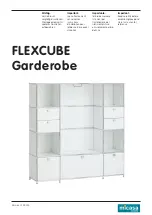 Предварительный просмотр 1 страницы Micasa FLEXCUBE Garderobe Quick Start Manual