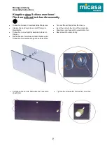 Preview for 8 page of Micasa FlexCube Assembly Instructions Manual