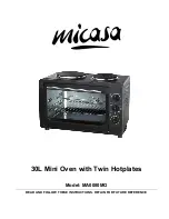 Preview for 1 page of Micasa MA0080MO Instructions