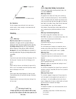 Preview for 4 page of Micasa MA0080MO Instructions