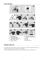 Preview for 3 page of Micasa MA0256AF Instruction Manual