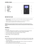 Preview for 3 page of Micasa MA0280CH-BG1500 Instruction Manual