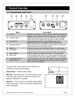 Preview for 3 page of Micca LB-DAC Owner'S Manual