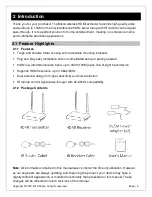 Preview for 5 page of Micca WAV5G100M-DA Owner'S Manual