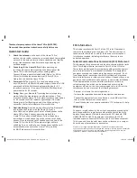 Preview for 2 page of Miccus Home TX Pro Operation Instructions Manual