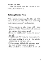 Preview for 7 page of Miccus Mini-jack AX4 User Manual