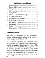 Preview for 10 page of Miccus Mini-jack TX User Manual