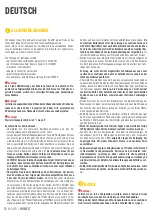 Preview for 12 page of Miche K4 AWR Manual Of Maintenance And Use