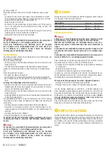 Preview for 10 page of Miche Race Axy WP DX Manual Of Maintenance And Use