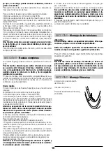 Preview for 16 page of Miche SUPERTYPE Manual Of Maintenance And Use