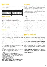 Preview for 13 page of Miche SWR RC38DX OLT Manual Of Maintenance And Use