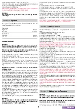 Preview for 6 page of Miche XM70.4 Manual Of Maintenance And Use