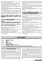 Preview for 7 page of Miche XM70.4 Manual Of Maintenance And Use