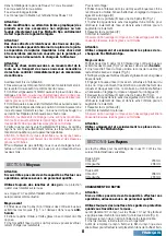 Preview for 8 page of Miche XM70.4 Manual Of Maintenance And Use