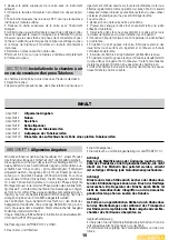 Preview for 10 page of Miche XM70.4 Manual Of Maintenance And Use