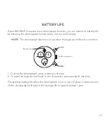 Предварительный просмотр 18 страницы Michele ETA 251 Manual