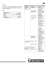 Preview for 9 page of Michelin 1126001381 Instruction Manual