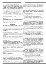 Предварительный просмотр 10 страницы Michelin MB 100/6000 U Instruction Manual And Safety Instructions