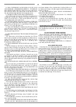 Preview for 20 page of Michelin MB 100/6000 U Instruction Manual And Safety Instructions