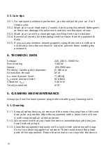 Preview for 12 page of Michelin MCP 1100 User Manual