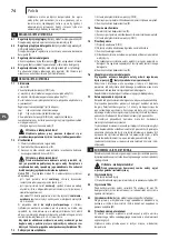 Предварительный просмотр 74 страницы Michelin MPX 140 L User Manual