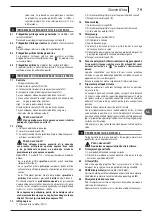 Предварительный просмотр 79 страницы Michelin MPX 140 L User Manual