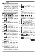 Предварительный просмотр 112 страницы Michelin MPX 140 L User Manual