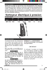 Preview for 3 page of Michelin MPX 1700 User Manual