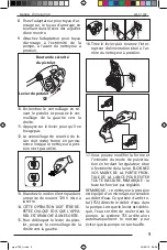 Предварительный просмотр 9 страницы Michelin MPX 1700 User Manual