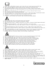 Preview for 3 page of Michelin MVX50 Instruction Manual And Safety Instructions