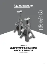 Michelin Ratchet Locking Jack Stands User Manual preview