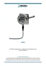 Предварительный просмотр 3 страницы Michell Instruments DT722 User Manual