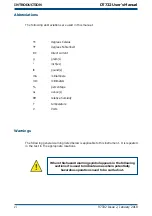 Предварительный просмотр 6 страницы Michell Instruments DT722 User Manual