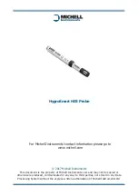 Preview for 3 page of Michell Instruments Hygrosmart HS3 User Manual