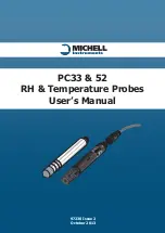 Предварительный просмотр 1 страницы Michell Instruments PC33 User Manual