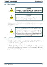 Предварительный просмотр 19 страницы Michell Instruments QMA401 User Manual