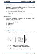 Предварительный просмотр 44 страницы Michell Instruments XTC501 User Manual