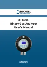 Предварительный просмотр 1 страницы Michell Instruments XTC601 User Manual