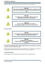 Предварительный просмотр 9 страницы Michell Instruments XTC601 User Manual