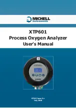 Предварительный просмотр 1 страницы Michell Instruments XTP601 User Manual