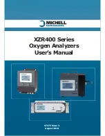 Michell Instruments XZR-400-BM User Manual предпросмотр