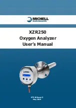 Предварительный просмотр 1 страницы Michell Instruments XZR250 User Manual