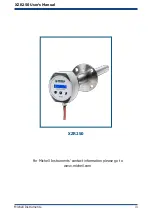 Предварительный просмотр 3 страницы Michell Instruments XZR250 User Manual