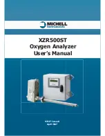 Предварительный просмотр 1 страницы Michell Instruments XZR500ST User Manual