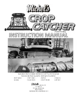 Preview for 1 page of Michel's CROP CATCHER Instruction Manual