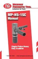 Michigan Pneumatic Tool MP-HS-1SC Manual preview