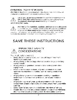 Preview for 3 page of Michigan Welding ARCTIG140 Operating Instructions Manual